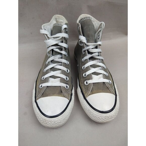 Converse CT All Star Hi 1J793 Gray Casual Shoes Sneakers Men's 7 Women's 9 - Picture 2 of 10